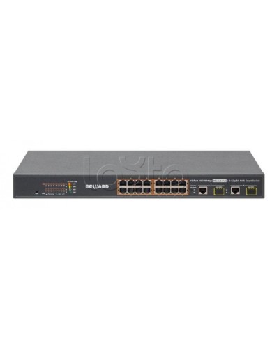 Коммутатор PoE 16-портовый Beward STW-1622HP в Москве Коммутаторы Pintop.ru