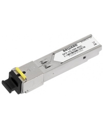 парный низковольтный оптический одномодовый одноволоконный приёмопередатчик форм-фактора SFP Beward SFP-1G-20K-BSC в Москве Системы видеонаблюдения Pintop.ru