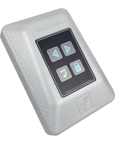 Пульт управления одним турникетом с автоматическами планками и одной секцией ограждения «Антипаника» CARDDEX AG-04 (для серии STL) в Москве Сетевая СКУД CARDDEX Pintop.ru