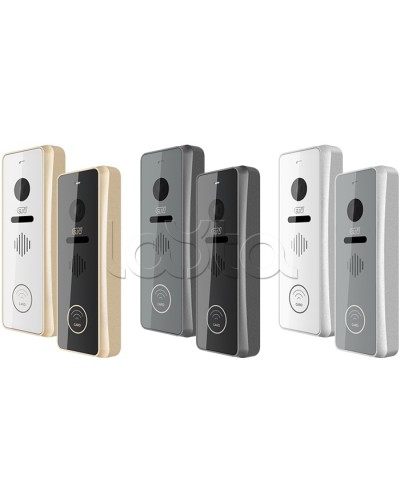 Панель вызывная CTV-D4002EM (серебро) в Москве Вызывные видеопанели малоабонентные Pintop.ru