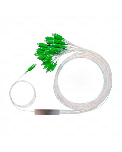 Разветвитель план 1х32 окон SC/APC 9/125 вывод 1,5м буфер 0.9мм 1260/1650 Cabeus (FCT-PLC-1/32-9-SC/A-1.5-0.9) в Москве Оптические разветвители (сплиттеры) Pintop.ru