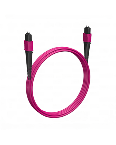 Кабельная сборка MPO(M) -MPO(M)-12 волокон 50/125 OM4, 2 m Cabeus (FOP-50-OM4-12-MPO(m)-12-MPO(m)-B-2m) в Москве Кабельные сборки (оптические) Pintop.ru