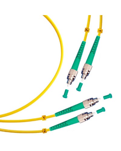 Шнур оптический duplex FC/APC-FC/APC 9/125 sm 25м LSZH Cabeus FOP(d)-9-FC/APC-FC/APC-25m в Москве Патч-корды оптические Pintop.ru