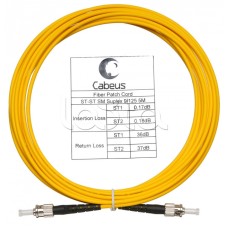 Шнур оптический simplex ST-ST 9/125 sm 25м LSZH Cabeus FOP(s)-9-ST-ST-25m