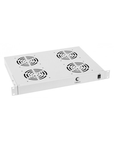 Панель вентиляционная с 4 вентиляторами Cabeus JG03 в Москве Вентиляторные модули Pintop.ru