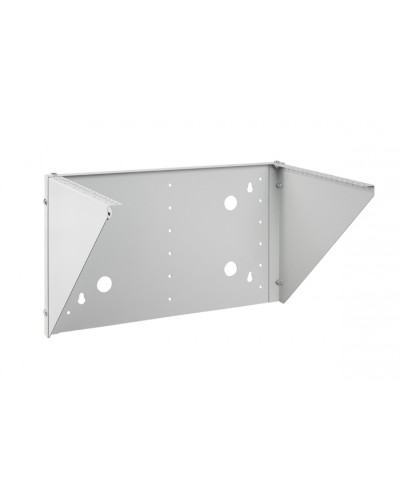 Кронштейн настенный вертикальный 19 6U, цвет серый Cabeus (NC-6U-V) в Москве Аксессуары для стоек и шкафов Pintop.ru