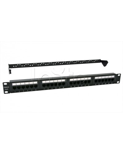 Патч-панель 19, 1U, 24xRJ45 Cabeus PL-24-Cat.6-Dual IDC в Москве Патч панель Pintop.ru