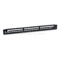 Патч-панель 19", 24 порта, 1U, без модулей Cabeus PLB-24