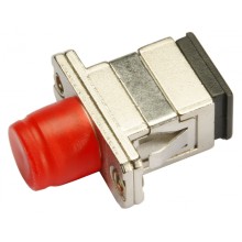 Соединитель проходной SC-FC, SM(для одномодового кабеля), D-тип Cabeus SC-FC-SM