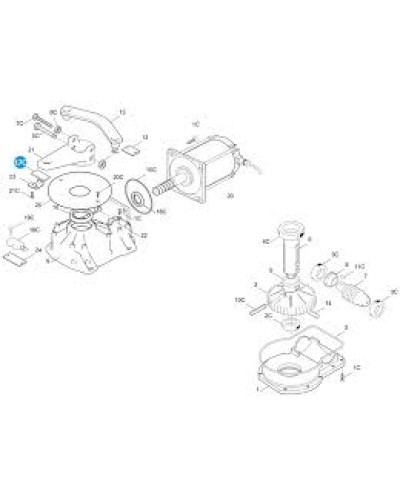 Защитный ключ электродвигателя SUPERFROG Came 119RIA041 в Москве Запчасти для шлагбаумов и автоматики Pintop.ru