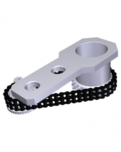 Цепь передающего рычага для открывания ворот до 180° SUPERFROG Came 119RIA050 в Москве Запчасти для шлагбаумов и автоматики Pintop.ru