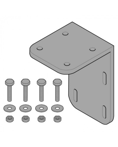 Кронштейн крепления к стене C003 C004 Came 119RICX011 в Москве Запчасти для шлагбаумов и автоматики Pintop.ru