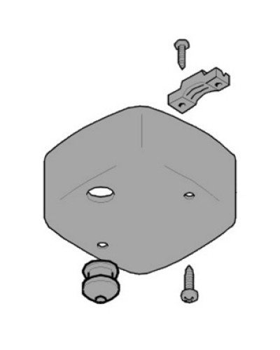 Крышка привода нижняя FLEX Came 119RID150 в Москве Запчасти для шлагбаумов и автоматики Pintop.ru