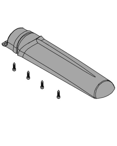 Крышка кожуха винта АХ302304, АХ3024, АХ402306, АХ412306 Came 119RID308 в Москве Запчасти для шлагбаумов и автоматики Pintop.ru
