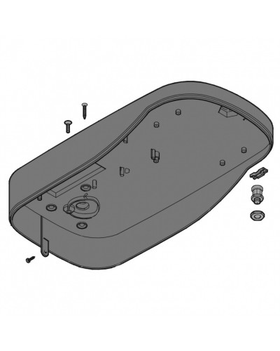 Основание корпусаV900E Came 119RIE144 в Москве Запчасти для шлагбаумов и автоматики Pintop.ru