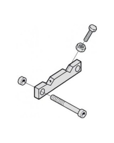 Ограничит. нижний с крепл. G4000 и G2500 Came 119RIG059 в Москве Запчасти для шлагбаумов и автоматики Pintop.ru