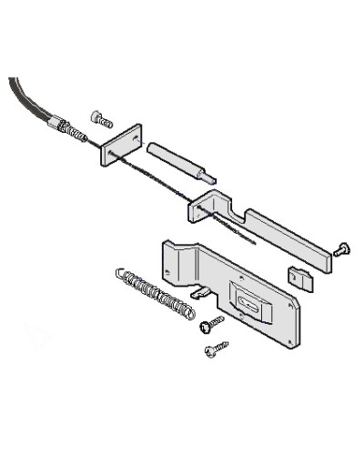 Механизм разблокировки G12000 Came 119RIG103 в Москве Запчасти для шлагбаумов и автоматики Pintop.ru
