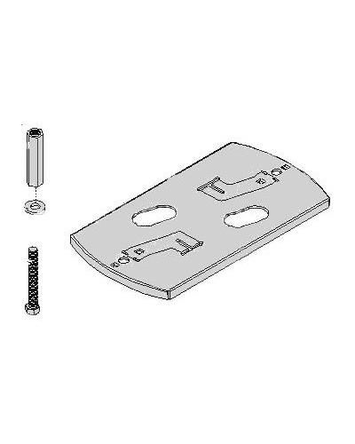 Монтажное основание BX Came 119RIY006 в Москве Запчасти для шлагбаумов и автоматики Pintop.ru