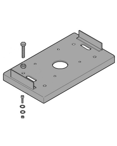 Основание BY-3500T Came 119RIY061 в Москве Запчасти для шлагбаумов и автоматики Pintop.ru