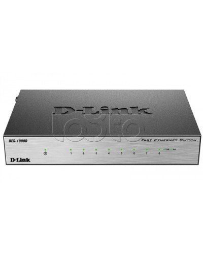 Коммутатор D-Link DES-1008D/L2B в Москве Коммутаторы Pintop.ru