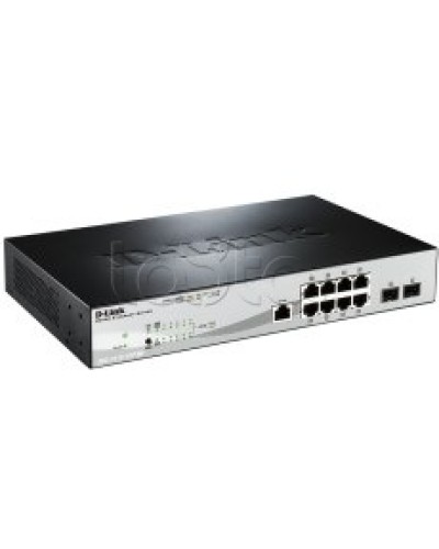Коммутатор 8 портовый D-Link DGS-1210-10P/ME/B1A в Москве Коммутаторы Pintop.ru