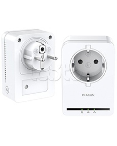 Комплект из двух PowerLine-адаптеров DHP-309AV/C1a D-Link DHP-309AV/C1a в Москве Сетевые адаптеры Pintop.ru