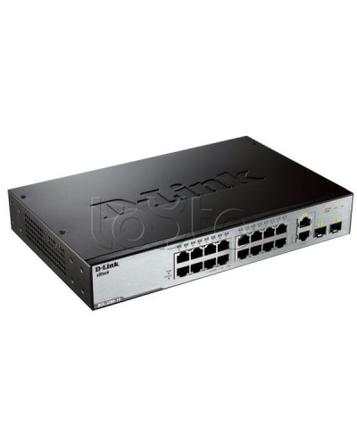Управляемый L2 коммутатор с 16 портами 10/100Base-TX и 2 комбо-портами 100/1000Base-T/SFP D-Link DES-3200-18_RFB/A1 в Москве Коммутаторы Pintop.ru