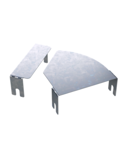 Крышка д/угла гор.изм.CPO 0-44 осн.100 DKC (38010HDZL) в Москве Аксессуары для лотков Pintop.ru