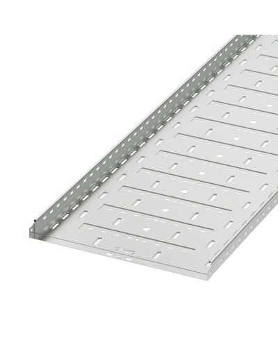 Лоток перфорированный 600х50 L3000, горячеоцинкованный DKC 35268HDZ в Москве Кабельные лотки Pintop.ru