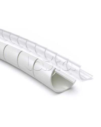 Жгут для кабеля SPIRALITE PA4 бел. (уп.20м) ДКС (00984RL) в Москве Аксессуары для кабель-канала Pintop.ru