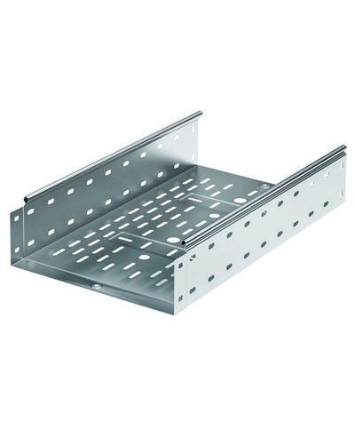 Лоток перфорированный 500х100 L 2000, горячеоцинкованный DKC 35336HDZ в Москве Кабельные лотки Pintop.ru
