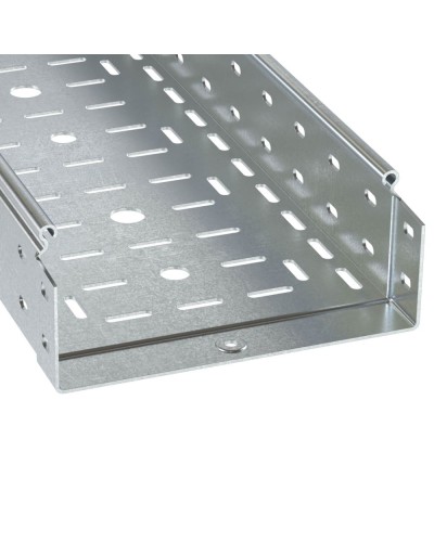 Лоток перфорированный 300х80 L3000 толщ.1,5 мм DKC 3530515 в Москве Кабельные лотки Pintop.ru