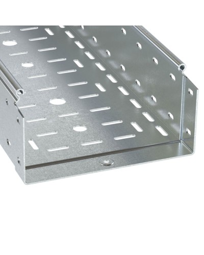 Лоток перфорированный 300х100 L3000 толщ.1,0 мм DKC 3534410 в Москве Кабельные лотки Pintop.ru