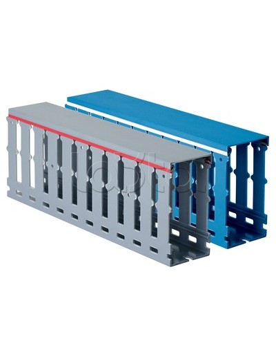 Короб перфорированный, серый RL12 25x30 DKC 00127RL в Москве Аксессуары для кабель-канала Pintop.ru