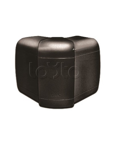 Угол внешний 110х50 мм, измен. черный DKC 01052A в Москве Аксессуары для лотков Pintop.ru