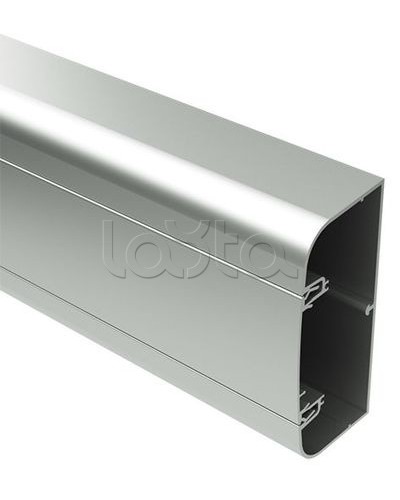 Кабель-канал алюминевый 110x50 мм (с 1 крышкой), цвет серый металлик DKC (01199) в Москве Кабель-канал Pintop.ru