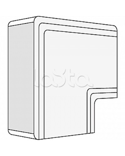 Угол плоский 150x60 NPAN DKC 01747 в Москве Аксессуары для кабель-канала Pintop.ru