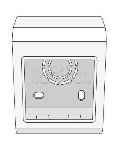 Коробка монтажная под 2 модуля VIVA PDD DKC 10033 в Москве Аксессуары для кабель-канала Pintop.ru