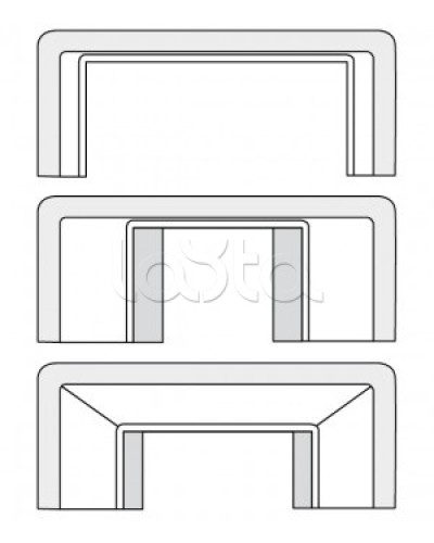 Набор адаптеров для миниканалов DKC 10133 в Москве Аксессуары для кабель-канала Pintop.ru