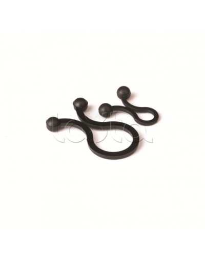 Замок, цвет - черный, д.17,8-20,3 DKC 21043116