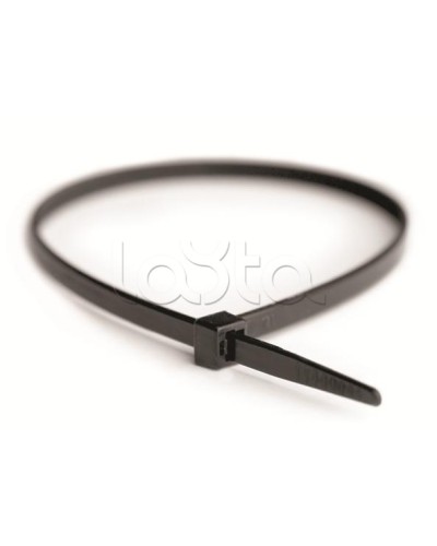 Хомут-стяжка нейлоновый, стандартный PL6.6 4.8х200 мм белый DKC 25215 (100 шт/уп) в Москве Стяжки-хомуты Pintop.ru