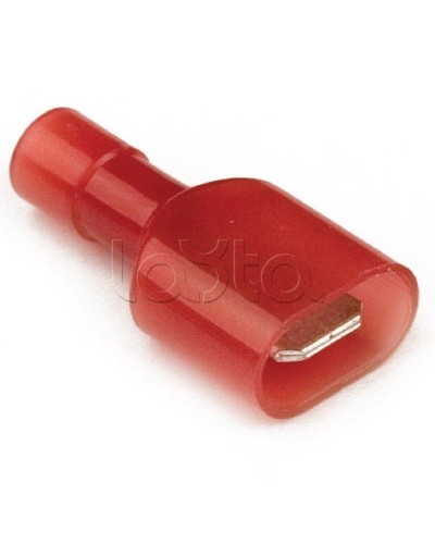 Наконечник плоский полностью изолир. (вилка) 2,5-6 кв.мм 6,3х0,8 мм (РППИ-П) DKC 2C22TP в Москве Крепеж Pintop.ru