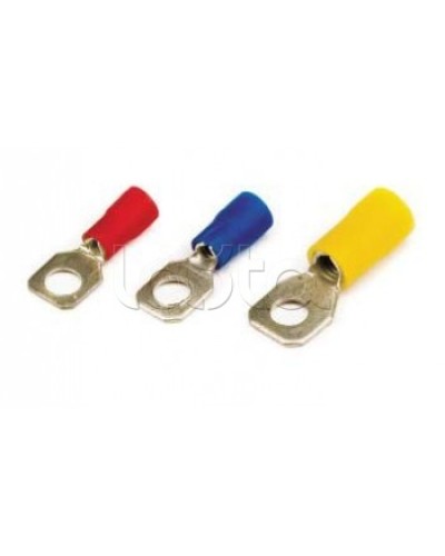 Наконечник с отверстием под винт ф5,2мм, с изолированным фланцем, для сечения провода 2,5-6,0мм2 DKC (2C5P) в Москве Держатели, клипсы, скобы Pintop.ru