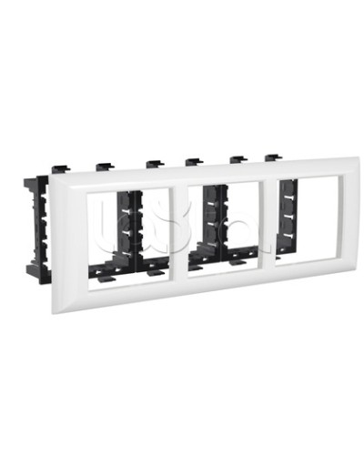 Рамка-суппорт Avanti белый для In-liner Front, 6 мод. DKC 4400916 в Москве Аксессуары для лотков Pintop.ru