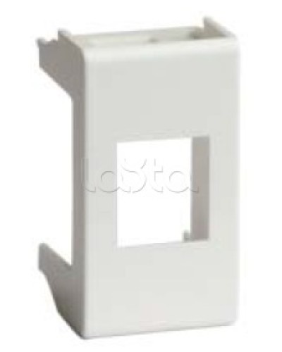 Адаптер для информационных разъемов SIEMON, «Viva», 1 мод., белый DKC 45008 в Москве Аксессуары для стоек и шкафов Pintop.ru