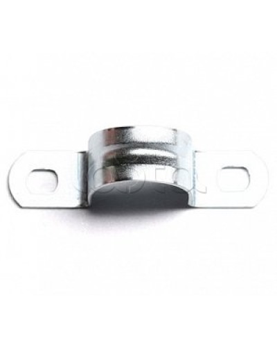 Держатель оцинкованный двусторонний д.63мм 53362ДКС в Москве Держатели, клипсы, скобы Pintop.ru