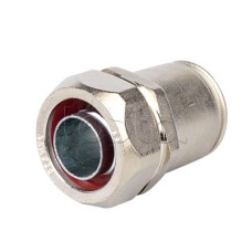 Муфта металлорукав DN 26-жесткая труба д.25мм, IP66/IP67, никелированная латунь DKC 6117-2527