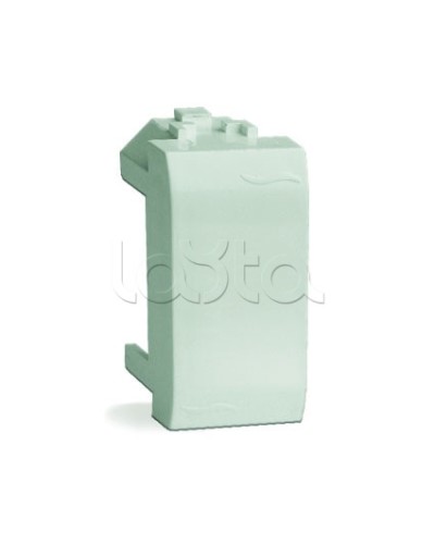 Заглушка, белая, 1 модуль DKC 76616B в Москве Аксессуары для кабель-канала Pintop.ru