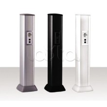 Колонна алюминевая 0,71 м, цвет черный DKC 09593