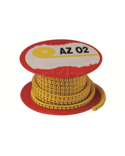 Колечко маркировочное 3, 4-8мм. черное на желтом DKC AZS403BY в Москве Аксессуары для лотков Pintop.ru